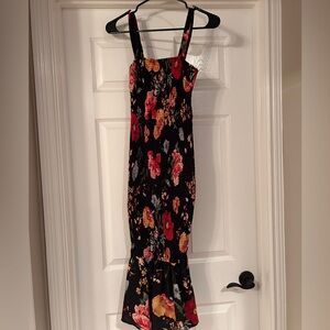 Hello Molly Floral bodycon dress size XS like new